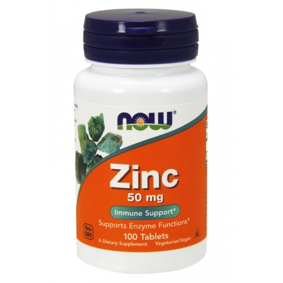  NOW Zinc Gluconate 50 mg 100 