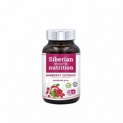   Siberian Organic Nutrition Barberry Extract 90 